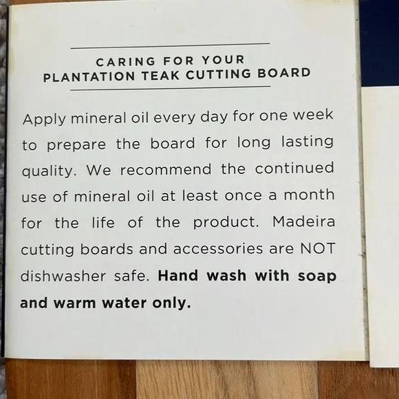 Brazilian Teak Paddle Board Cutting Board! NWT! - Picture 4 of 11